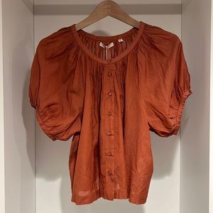 Doen June Top in Tierra